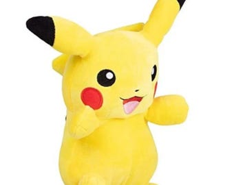 1998 Nintendo Official Pokemon Pikachu Plush Toy 8 inch READ