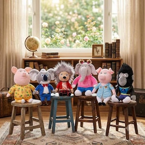 Sing Plush Toy, 12-Inch Soft Collection with Movie Characters