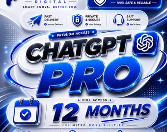 Chatgpt Pro 12 Month Access