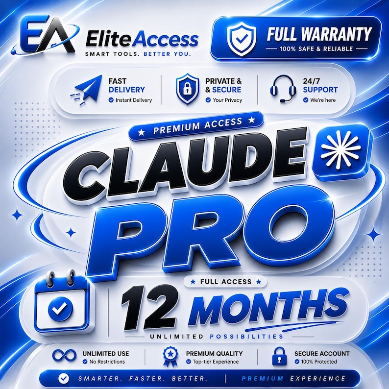 Claude Pro AI 12 maanden toegang afbeelding 1