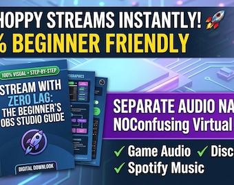 OBS Studio Piercing Anleitung | Fix Choppy Streams sofort | Anfänger Freundliche Sichere Konfigurationsanleitung