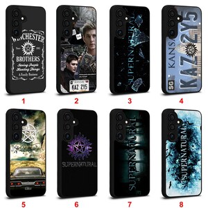 Supernatural TV-serien Samsung-skal för Galaxy S22 S23 S24 S25 S26 Plus Ultra FE Note 10 20 Z Fold Flip-serien Personligt mobilskal #B