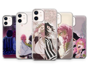 Demon Slayer-telefoonhoesje Obanai Mitsuri-cover voor iPhone, Samsung, Pixel en andere (stuur ons een bericht)