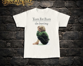 Tears For Fears The Hurting Retro Band T-Shirt, Pop Rock Music Tee