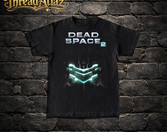 Dead Space 2 de style rétro - T-shirt de jeu d'horreur rétro - Chemise épaisse 100 % coton - T-shirt esthétique streetwear grunge