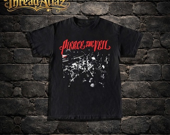 Pierce The Veil T-Shirt - Metal Music Shirt - PTV Shirt - Black Moshpit Shirt - Pierce The Veil Merch - Unisex Rocker Clothing