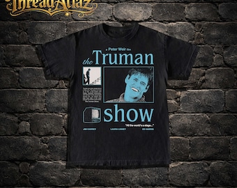 The Truman Show 1998 Movie Shirt, Truman Burbank Unisex Tee