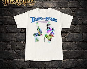 Tears For Fears Call Me Mellow T-shirt de groupe rétro, T-shirt de musique pop rock