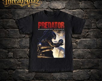 Predator: Concrete Jungle Tee - T-shirt de jeu vidéo d'action PS2 rétro des années 2000