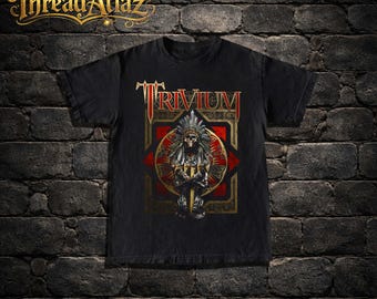 T-shirt Trivium - Chemise musique métal - Le coeur de votre haine - Album Ascendance - Album Shogun - Produits dérivés Trivium - Vêtements rocker unisexe