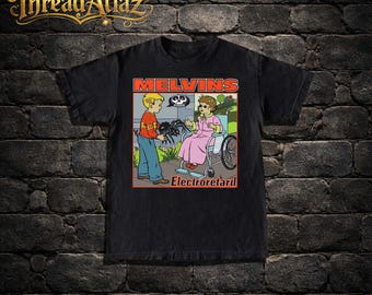 Chemise Melvins Electroretard vintage graphique T-shirt unisexe
