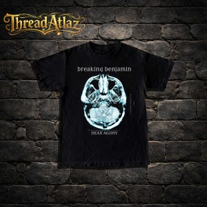 Breaking Benjamin T-shirt - Metal Music T-shirt - Dear Agony - Breaking Benjamin Merch - Unisex Rockerkläder