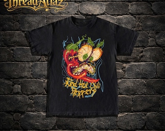 Red Hot Chili Peppers T-Shirt - Rock Music Shirt - RHCP Shirt - RHCP Album - Red Hot Chili Peppers Merch - Unisex Rocker Clothing