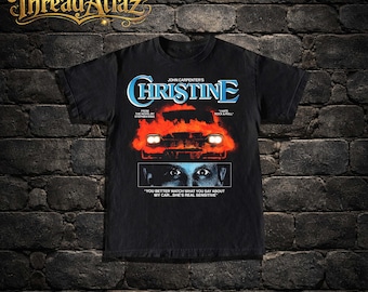 Vintage Christine Car T-Shirt: Retro Horror Movie Tee