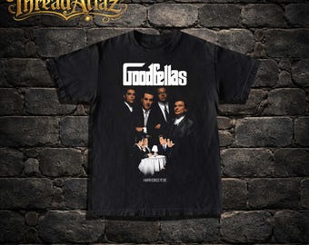 Goodfellas Movie Poster T-shirt | Vintage Mob Film Graphic Tee | Martin Scorsese