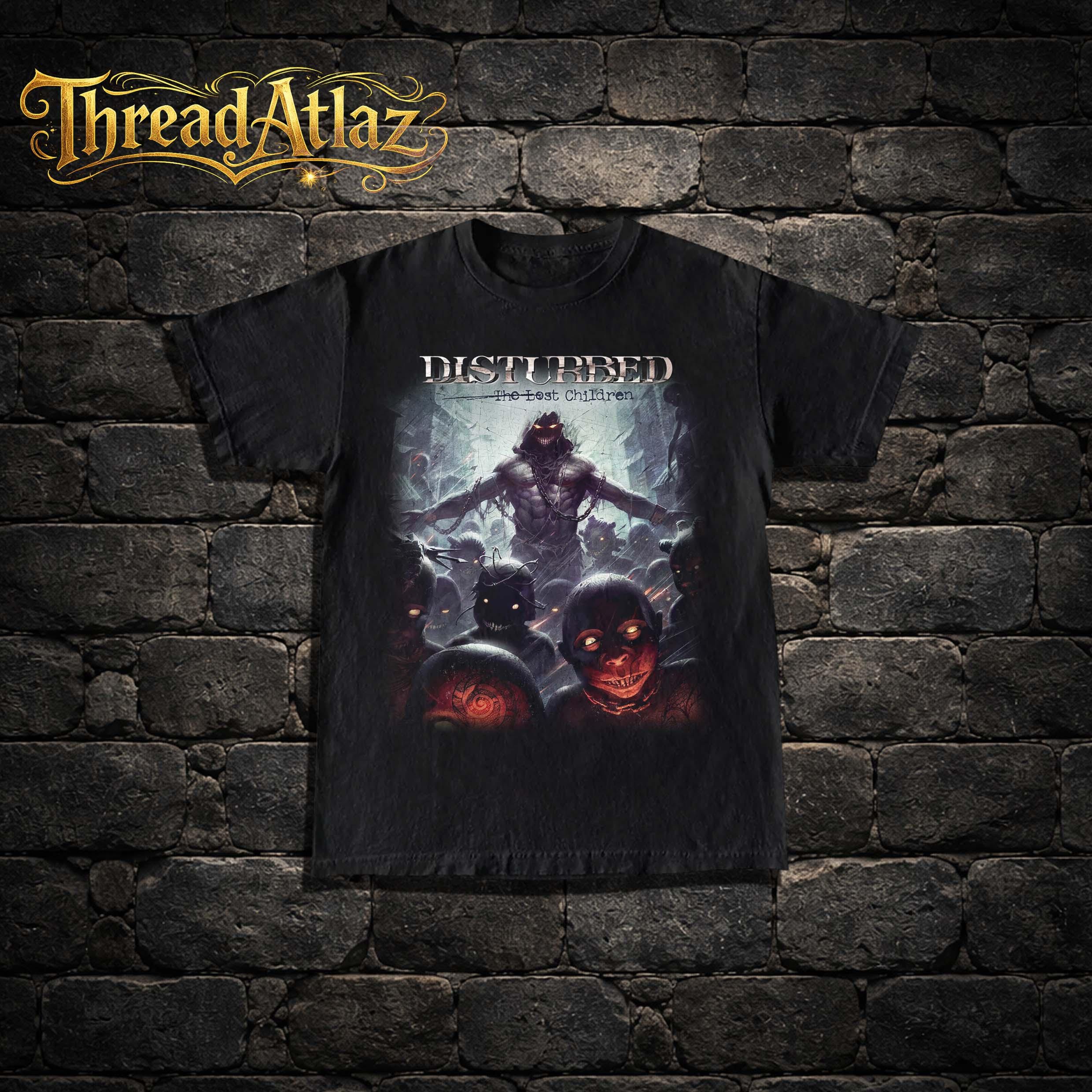 Disturbed band disturbed tシャツ Disturbed Scary Face Heavy Metal