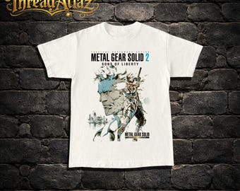 Metal Gear Solid 2 T-Shirt – Retro Tactical Espionage Tee