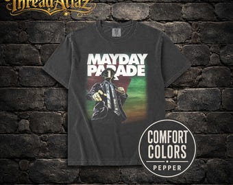 Mayday Parade T-Shirt - Rock Music Shirt - A Lesson In Romantics - Jamie All Over - Mayday Parade Merch - Unisex Rocker Clothing