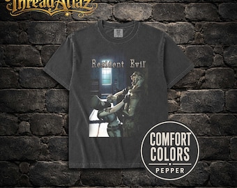 Resident Evil 2002 Tee - Vintage 2000s Horror Game Shirt