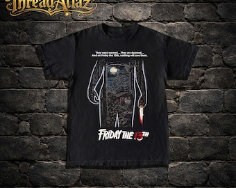 T-shirt vintage Bloody Lake du vendredi 13 | Chemise de film d'horreur