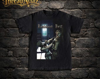 T-shirt Resident Evil 2002 - T-shirt de jeu d'horreur vintage des années 2000
