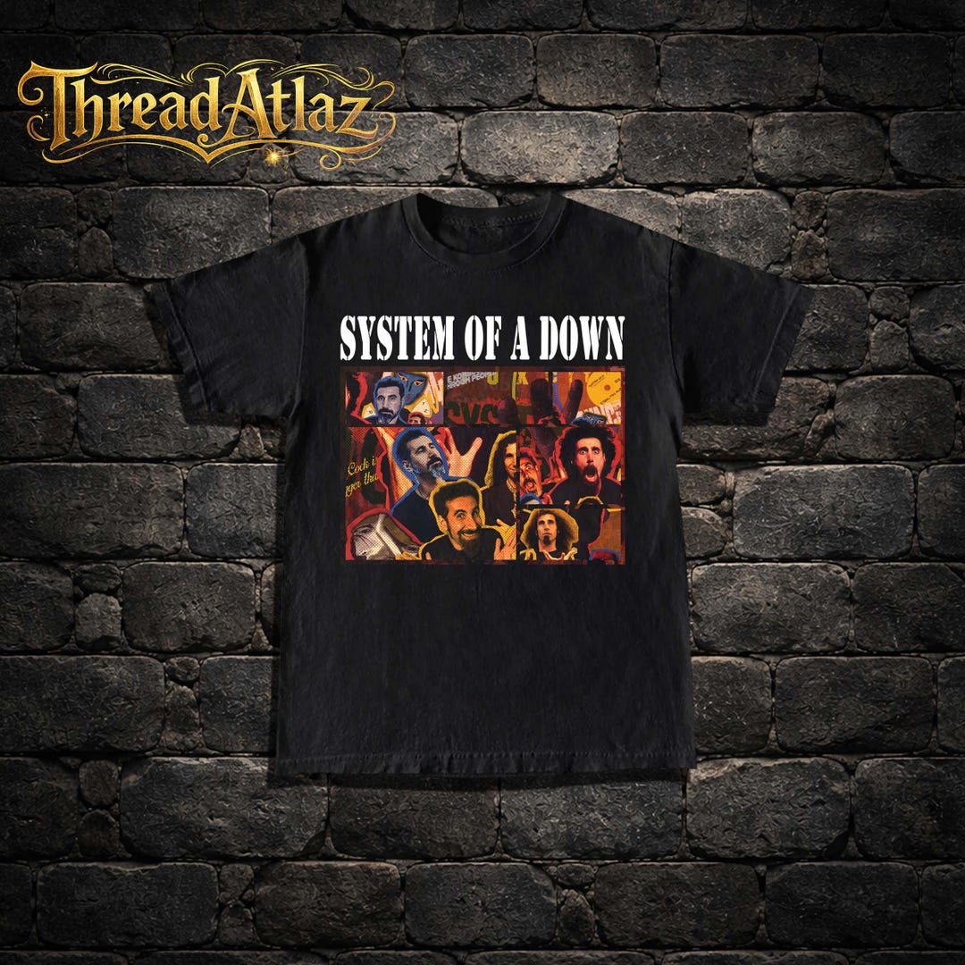 Best HD Pictures about  System Of A Down Shirt  with No AI Images