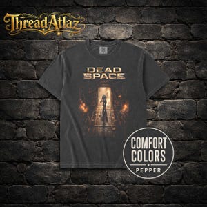 Dead Space T-Shirt – Premium-Baumwolle, Retro-Horror-Spiel-Shirt