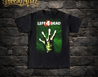 T-shirt Left 4 Dead Valve - T-shirt rétro du jeu vidéo Y2K Zombie Shooter