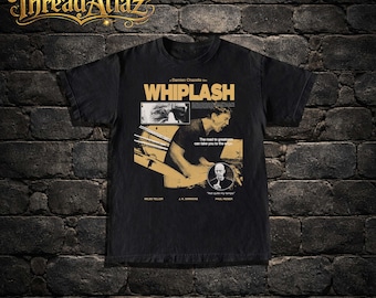 Vintage 90s Whiplash Movie Shirt, Whiplash T-shirt, Retro Graphic Tee, Pop Culture Gift