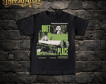 A Quiet Place Movie T-Shirt, Retro Film Shirt, Unisex T-Shirt