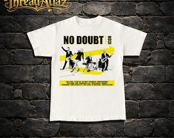 -shirt No Doubt Push and Shove Band | T-shirt musique rock Gwen Stefani