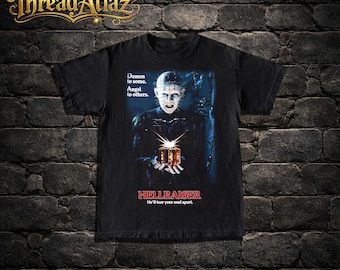 Retro Hellraiser Horror Movie T-Shirt: 90's Graphic Tee