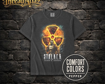 S.T.A.L.K.E.R. Shadow of Chernobyl - 2000s Vintage FPS Horror Game T-Shirt