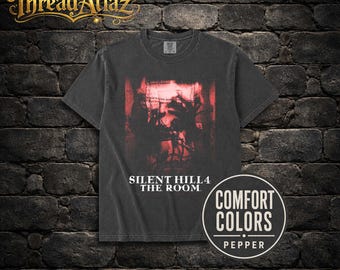 Silent Hill 4 T-Shirt – Retro Horror 2000s Heavyweight Cotton Tee
