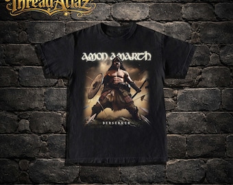 Amon Amarth T-Shirt - Metal Music Shirt - Berseker - Amon Amarth Merch - Unisex Rocker Clothing