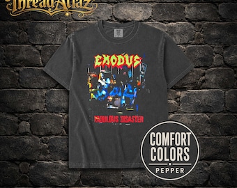 Exodus T-Shirt - Metal Music Shirt - Fabulous Disaster - Bonded By Blood Shirt - Exodus Merch - Unisex Rocker Clothing