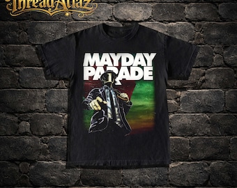 T-shirt Mayday Parade - chemise musique rock - une leçon de romantiques - Jamie All Over - produits dérivés Mayday Parade - vêtements rocker unisexe