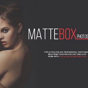 Matte Photoshop Action, Matte Effect PS Action, Film Look Photo Edit, Fade Color Effect, ATN File, Professional Photo Editing Tool