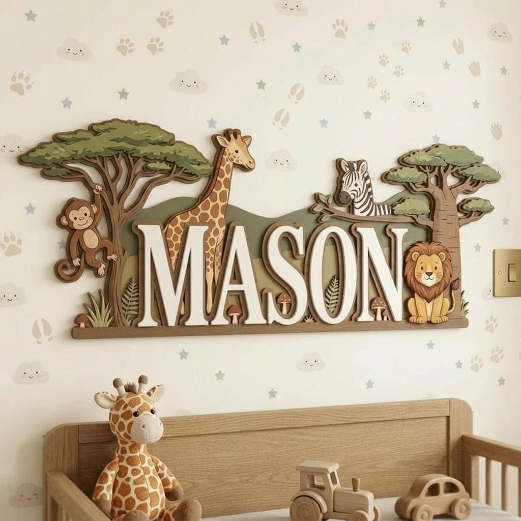Wooden African Plate - Etsy