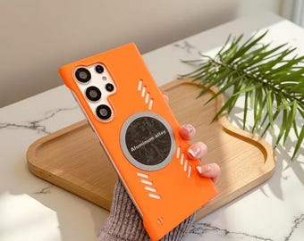 Ultra-Thin Frameless Magnetic Case for Samsung Galaxy S26/S25 Ultra – Heat Dissipation Cover