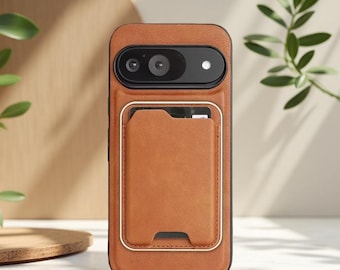 Magnetic PU Leather Case For Google Pixel 10 9 8 9A 8A Pro XL | Ultra Thin Card Slot Holder | Protective Bag Phone Cover