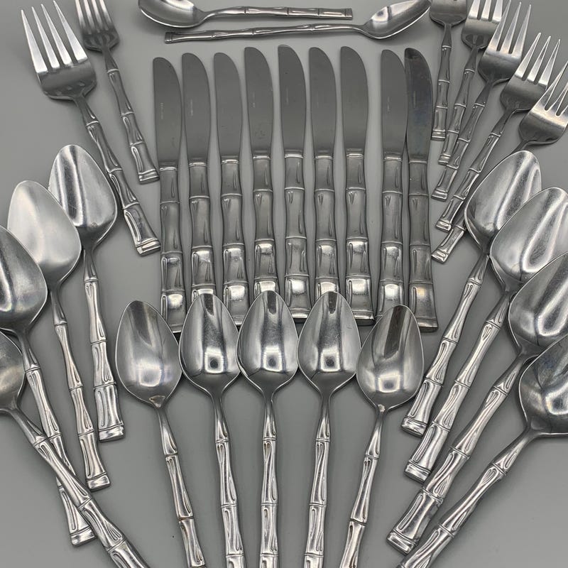 Korean Spoon and Fork Set - Etsy