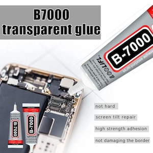 B7000 Multifunktionellt lim för hobbyarbete | Genomskinligt, vattentätt för smycken, strass, telefonreparationer (15ml-110ml)