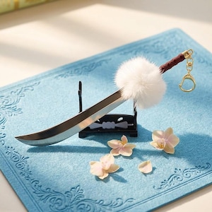 22cm Inuyasha Tessaiga Sword Replica - Metal Anime Weapon, 1:6 Action Figure Accessory, Perfect Collectible Decoration!