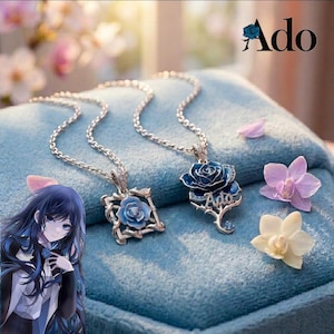Ado Blue Rose - Etsy