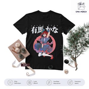 Arima Kana Shirt - Oshi no Ko B-Komachi Tee - Arima Kana Idol Graphic - Aesthetic Anime Streetwear - Gift for Oshi no Ko Fans