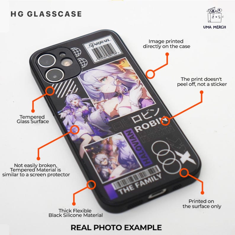 Honkai Star Rail Hyacine Phone Case Chrysos Heir Remembrance Wind ...
