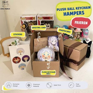 Chibi Plush Ball Era Mage Mascot Frieren Fern Stark Himmel Cojín Redondo Relleno Apilable Century Journey Melancholy Elven Mage Juguete