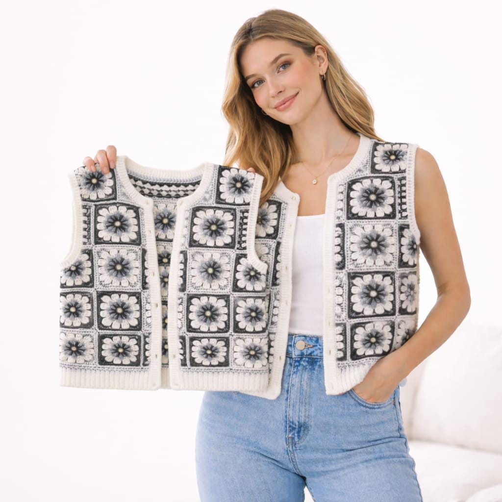 39 Granny Square Vest Crochet Patterns for Retro Layers, Boho Vests, and Handmade Gifts 1 Crochet Granny Square Vest