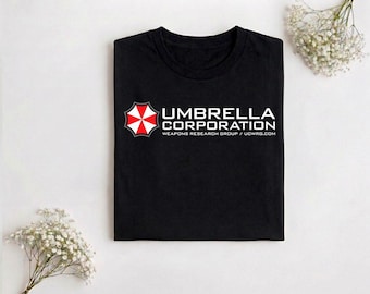 Resident Evil Umbrella Corporation Shirt, Resident Evil Weapons Research Group Shirt, Resident Evil Merch Shirt